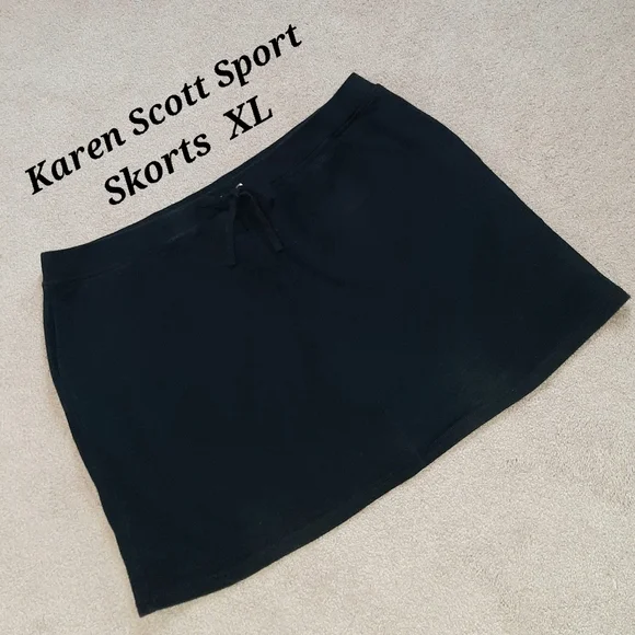 Black Skorts - Picture 1 of 4